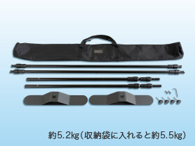 かんたんバックパネル収納袋・部品イメージ